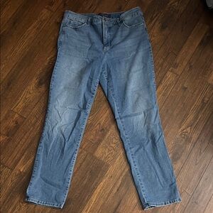 Gloria Vanderbilt Women's Blue Straight Leg Jeans